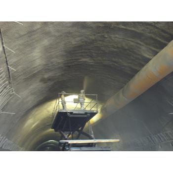 Execução de túnel NATM